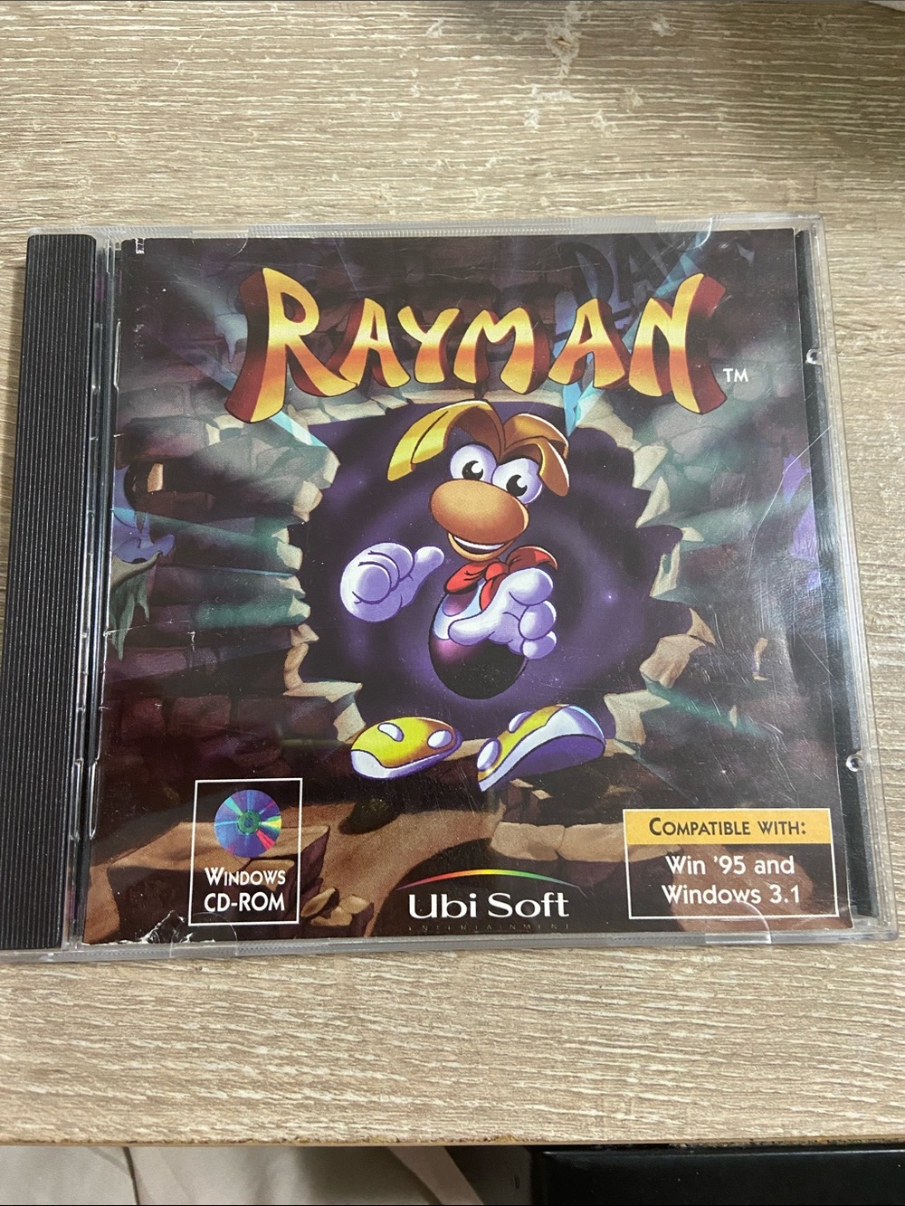 Rayman The Short Trip VARIANT Compatible with Win 95 & Windows 3.1 Ubi Soft VTG